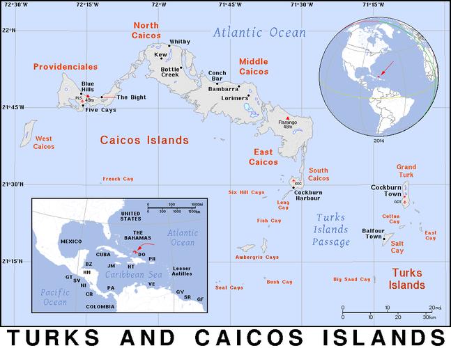 特克斯和凯克特斯群岛-特克斯和凯克特斯群岛是哪个国家